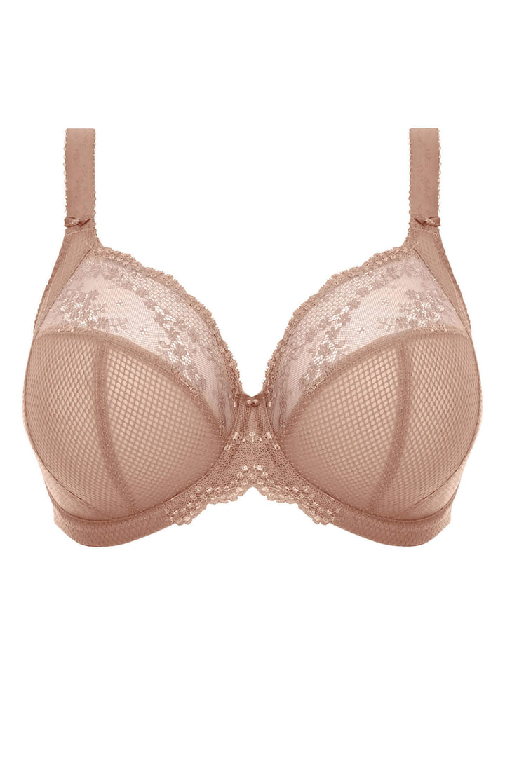 Elomi EL4382FAN Charley Fawn Stretch Plunge Underwired Full Cup Bra - Rouge Boutique Inverness