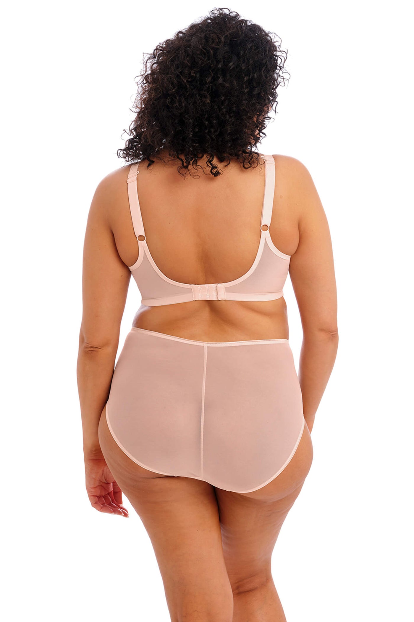 Elomi EL8900PLH Matilda Pink Pearl Blush Underwired Plunge Bra - Rouge Boutique
