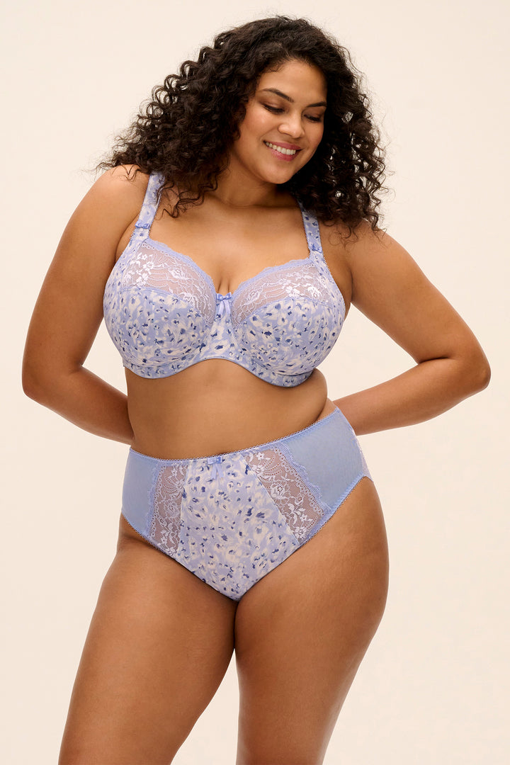 Elomi Morgan Blue Leopard Full Cup Bra EL4110 BEO