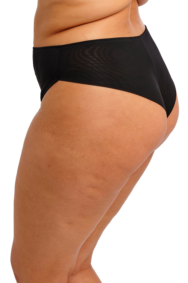 Elomi Reja EL303155 BLK Black Brazilian Brief - Rouge Boutique Inverness
