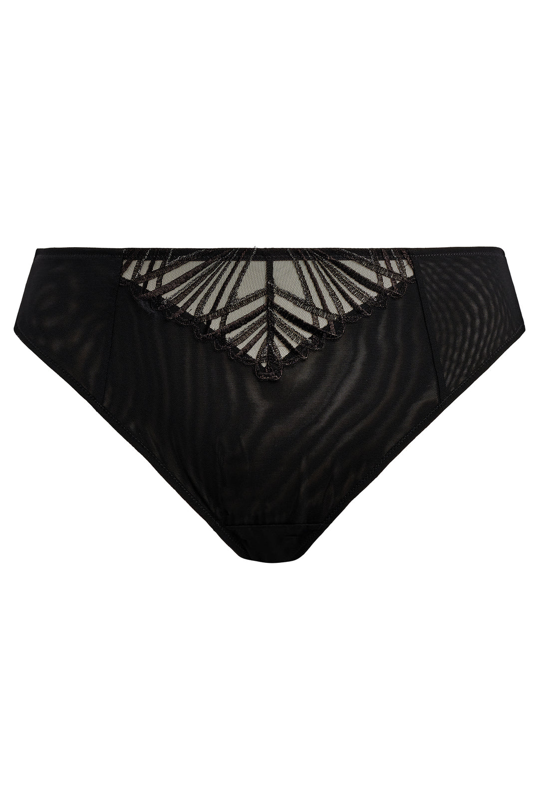 Elomi Reja EL303155 BLK Black Brazilian Brief - Rouge Boutique Inverness
