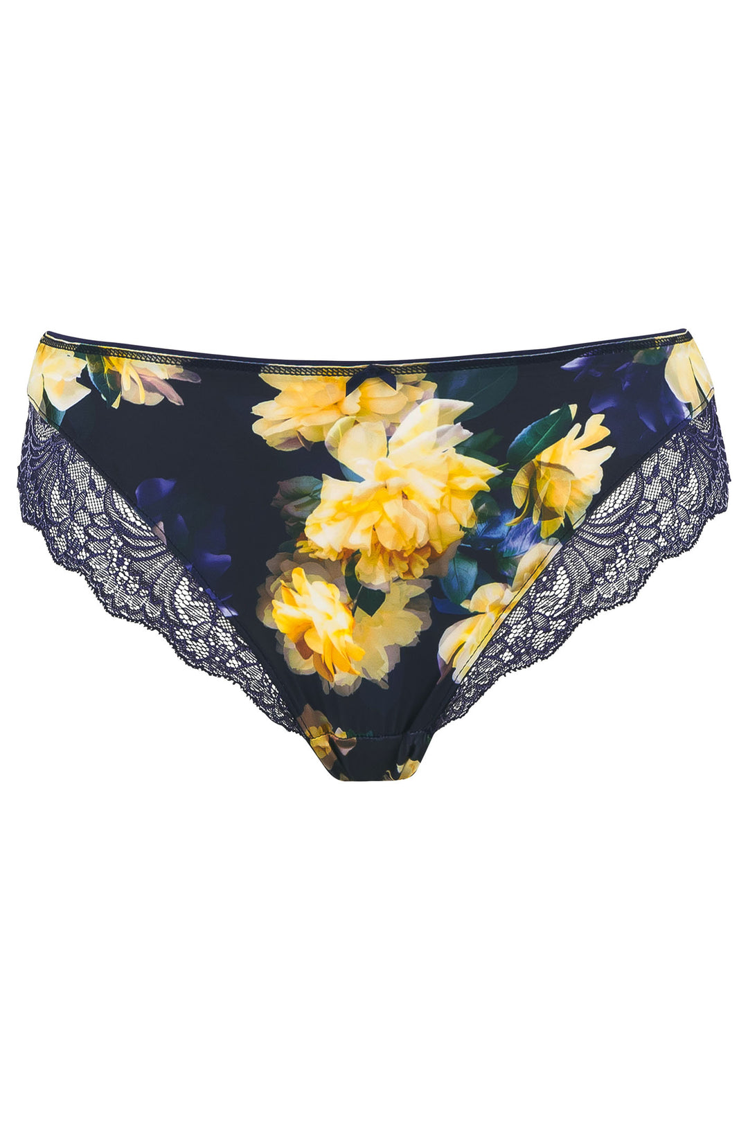 Fantasie FL101550NAY Lucia Navy Floral Full Brief - Rouge Boutique Inverness