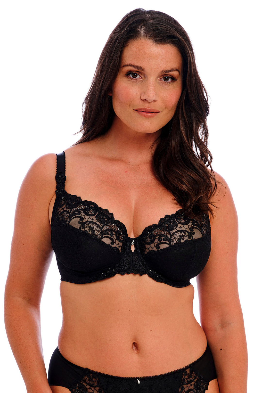 Fantasie FL102601 BLK Bra Black Underwired Side Support - Rouge Boutique Inverness