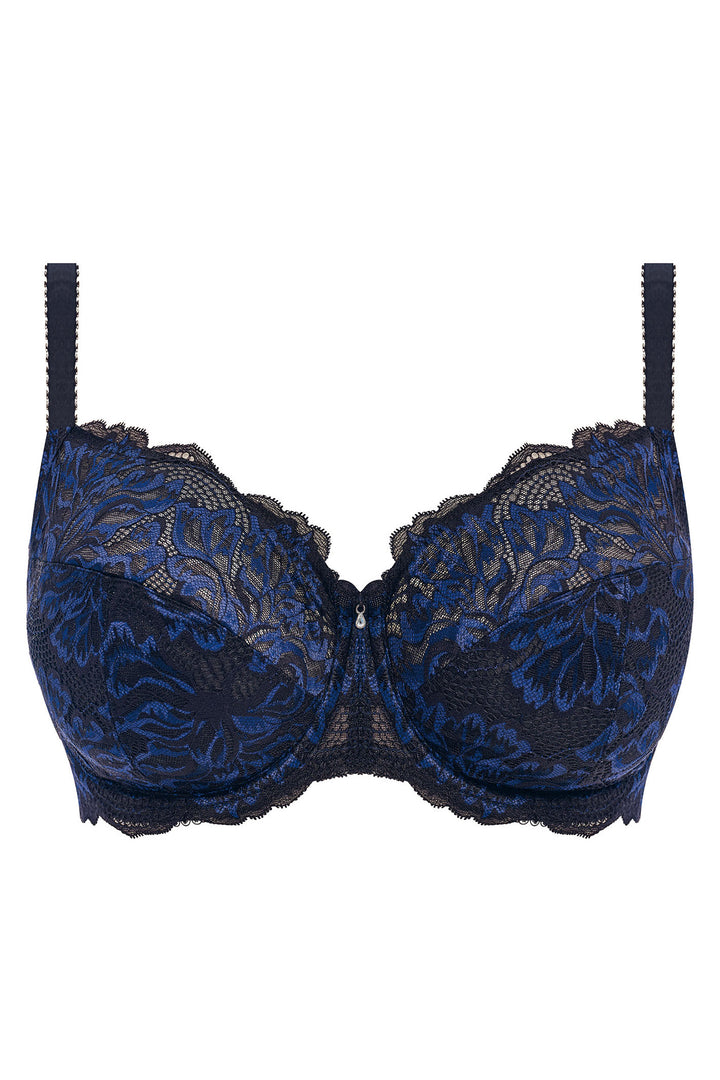 Fantasie FL102701 MIH Bra Emmaline Midnight Blue Underwired Side Support - Rouge Boutique Inverness