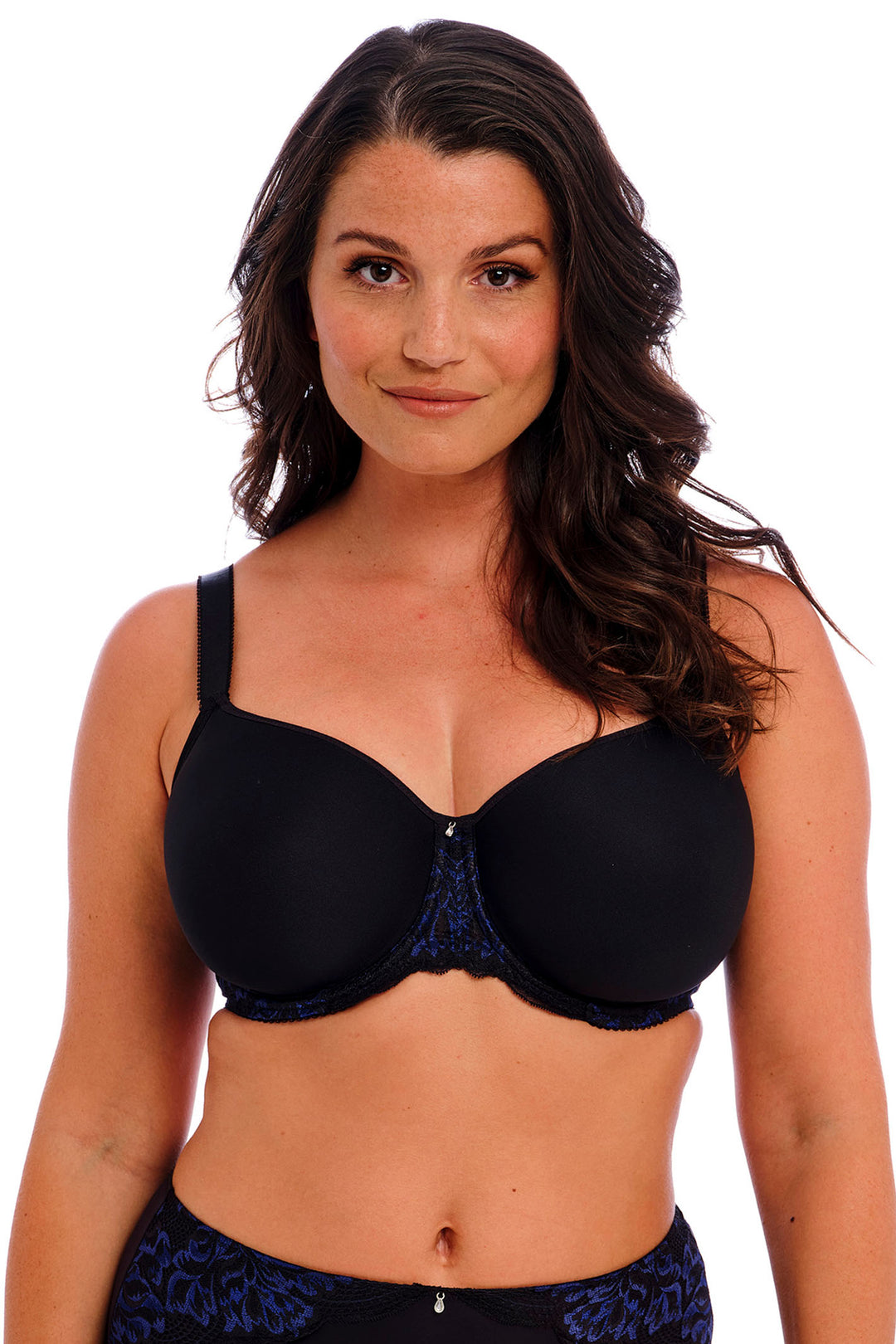 Fantasie FL102710 Bra Emmaline Midnight Blue Underwired Moulded Spacer - Rouge Boutique Inverness