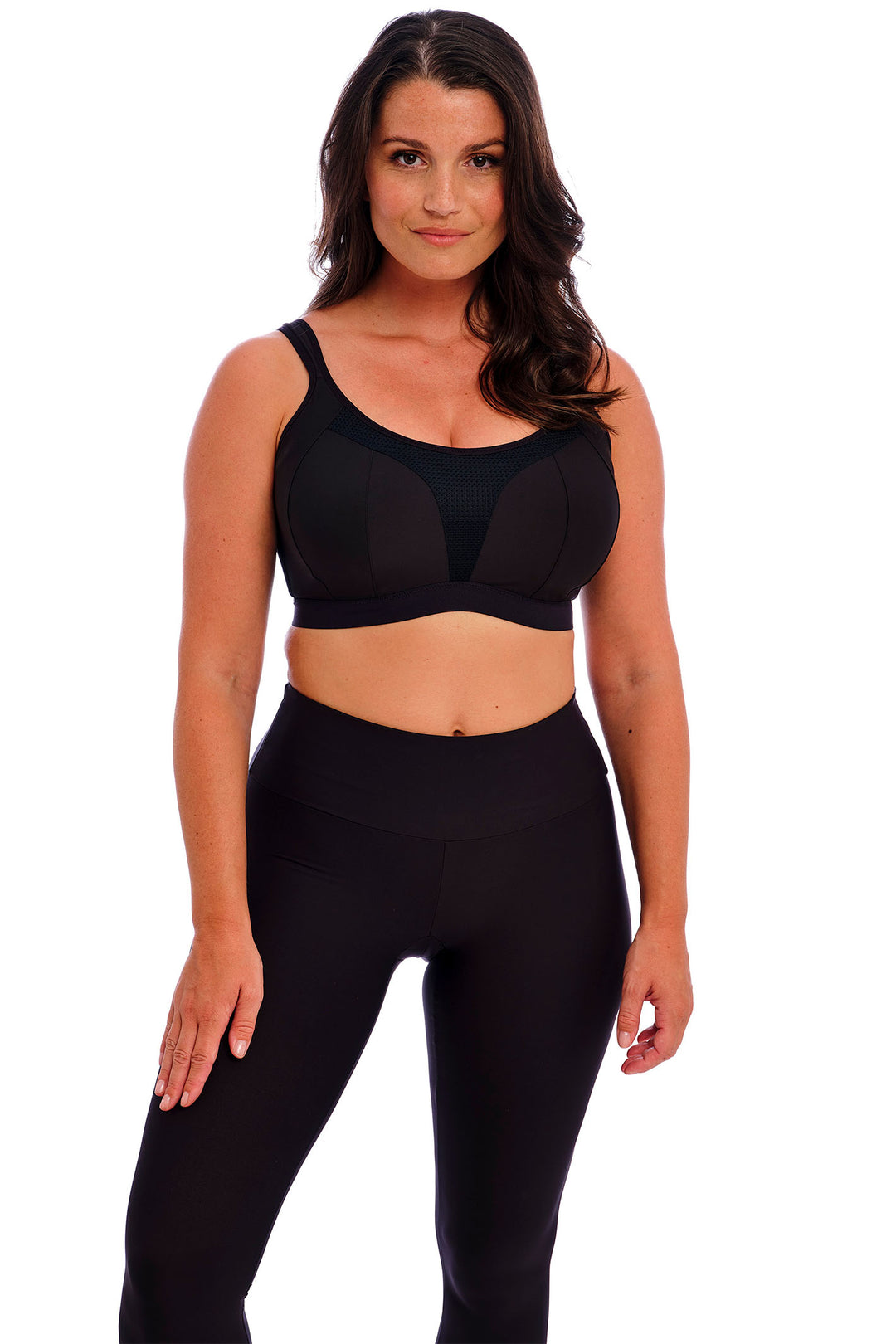 Fantasie FL102829 BLK Sports Bra Elevate Black - Rouge Boutique Inverness