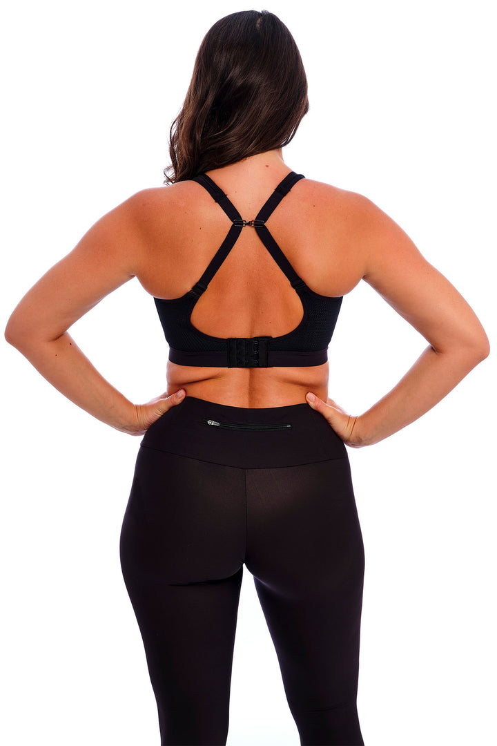 Fantasie FL102829 BLK Sports Bra Elevate Black - Rouge Boutique Inverness