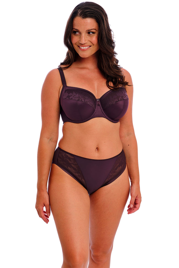 Fantasie FL2982PLM Illusion Plum Purple Side Support Bra - Rouge Boutique Inverness