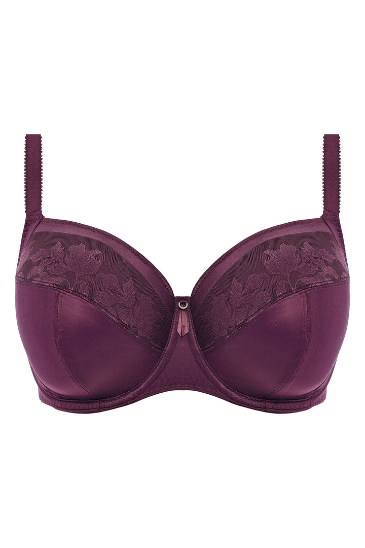 Fantasie FL2982PLM Illusion Plum Purple Side Support Bra - Rouge Boutique Inverness