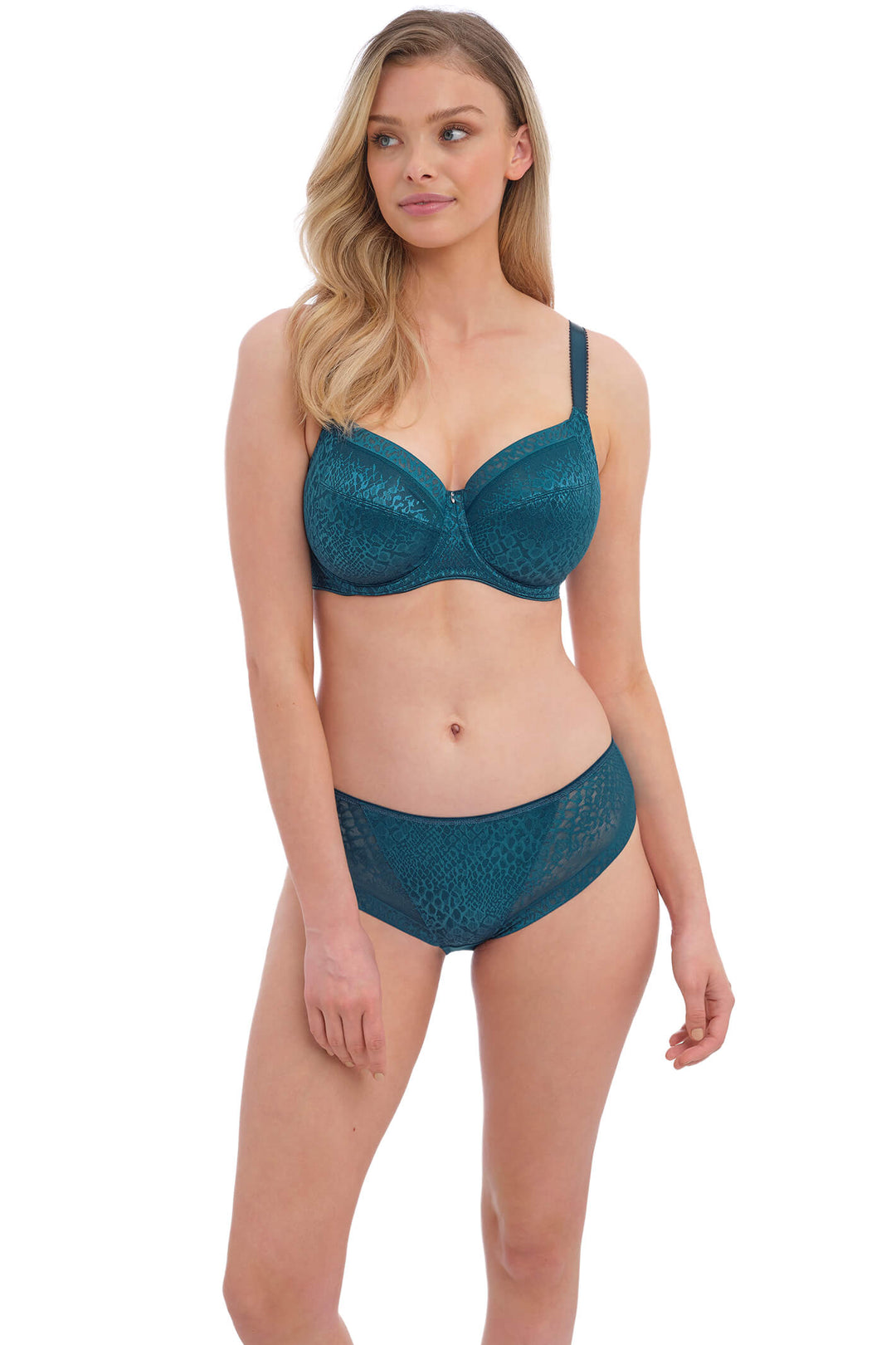 Fantasie FL6911DON Envisage Deep Ocean Blue Full Cup Side Support Bra - Rouge Boutique Inverness