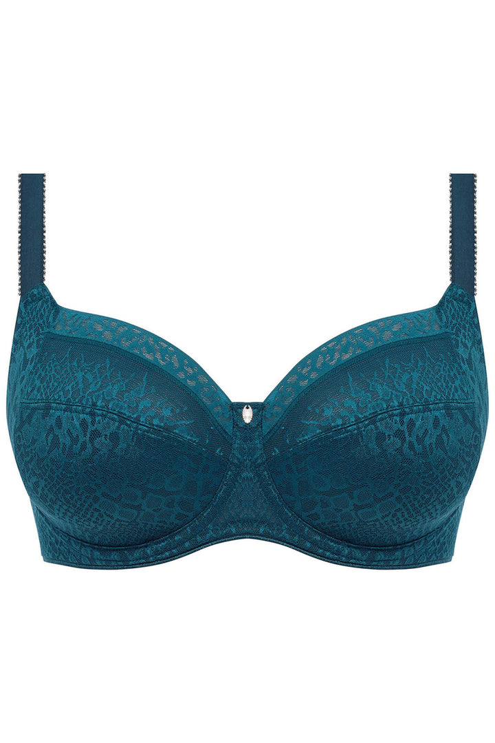 Fantasie FL6911DON Envisage Deep Ocean Blue Full Cup Side Support Bra - Rouge Boutique Inverness