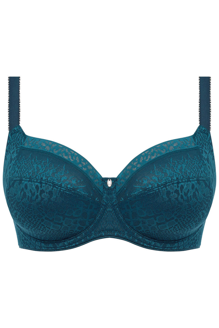 Fantasie FL6911DON Envisage Deep Ocean Blue Full Cup Side Support Bra - Rouge Boutique Inverness