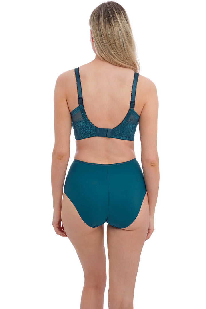 Fantasie FL6918DON Envisage Deep Ocean Blue High Waist Brief - Rouge Boutique Inverness