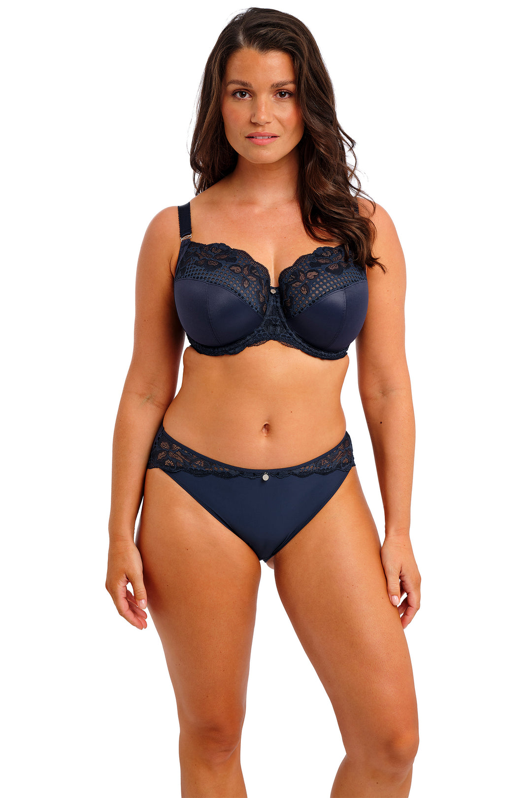 Fantasie Reflect FL101801 Navy Underwired Side Support Bra - Rouge Boutique Inverness
