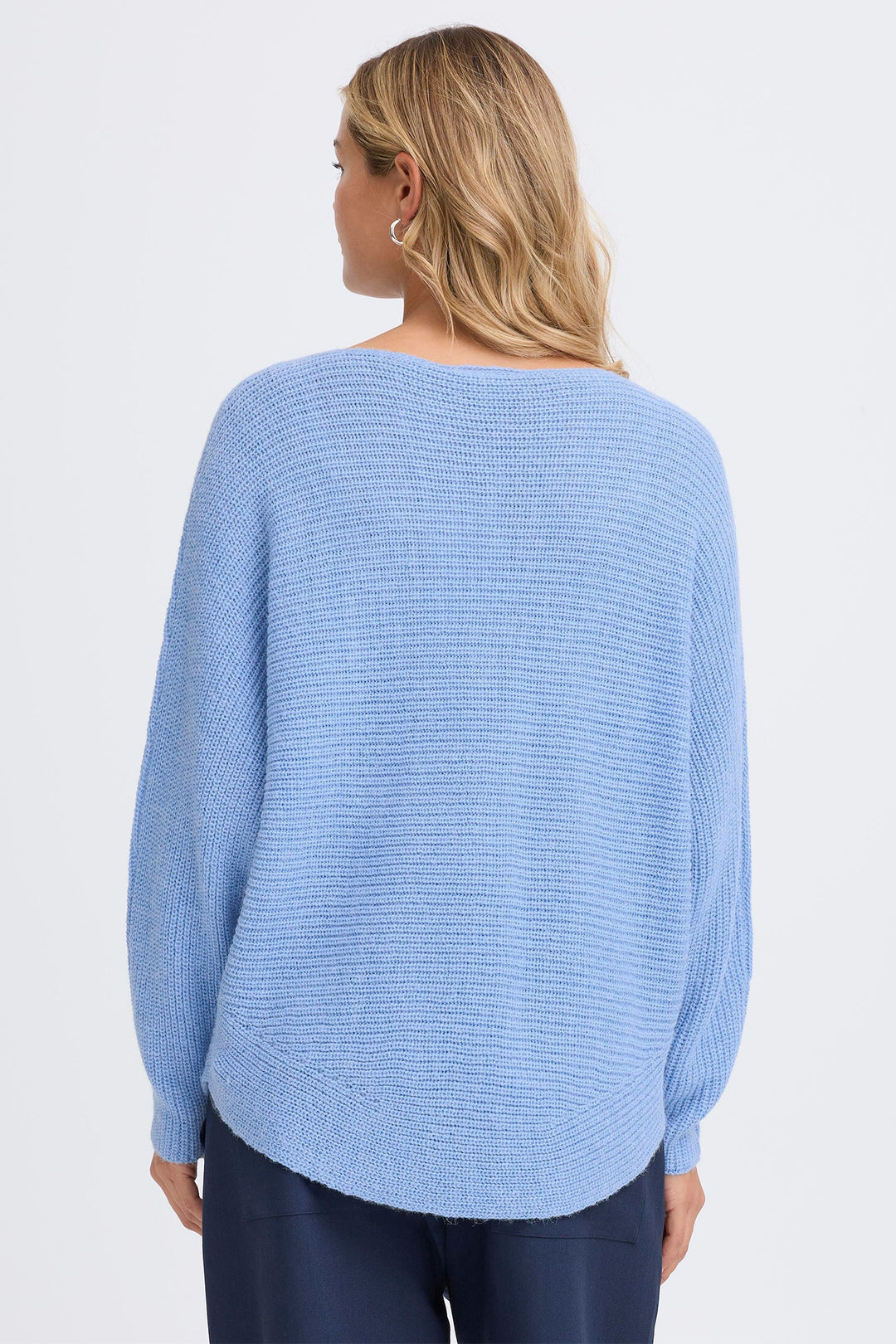 Fransa 20611845 Freretta Della Robbia Blue Jumper 1640201