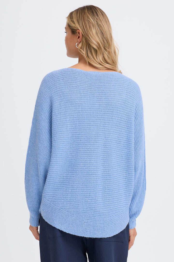 Fransa 20611845 Freretta Della Robbia Blue Jumper 1640201