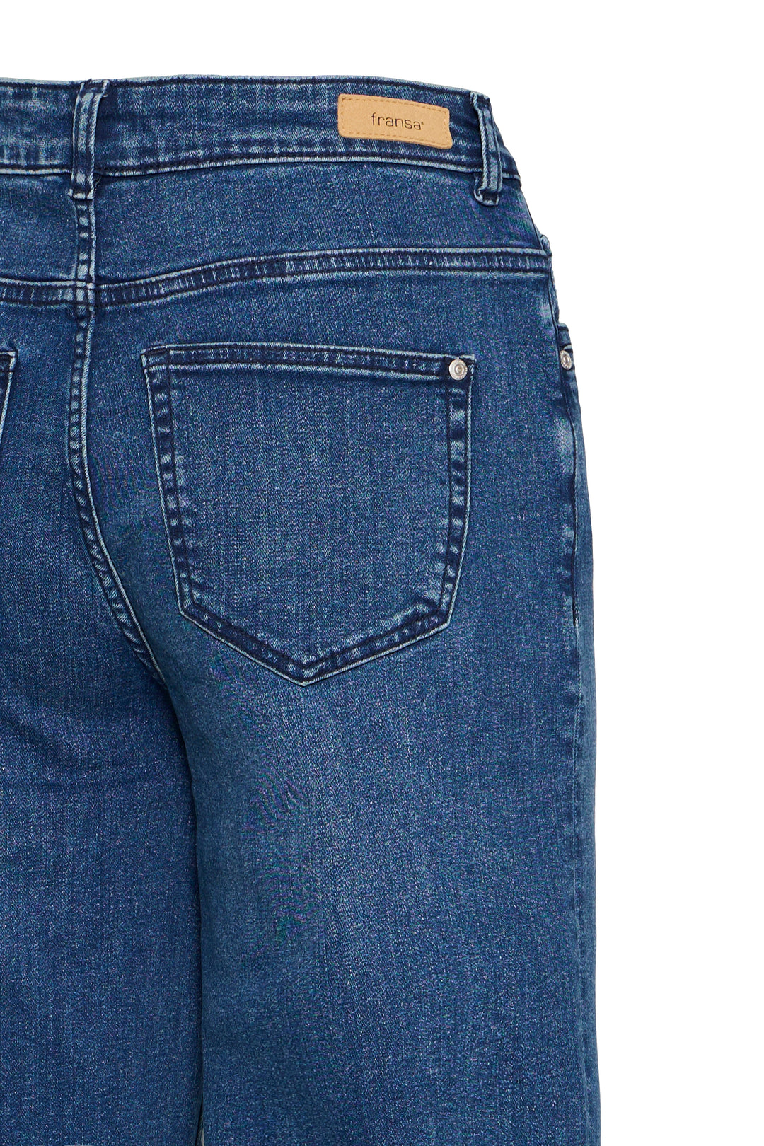 Fransa 20615215 Frover Hanna Mid Blue Jeans 200988