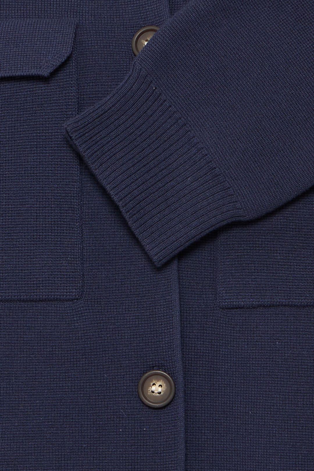 Fransa 20615499 Frita Navy Blazer Shirt Cardigan 139923