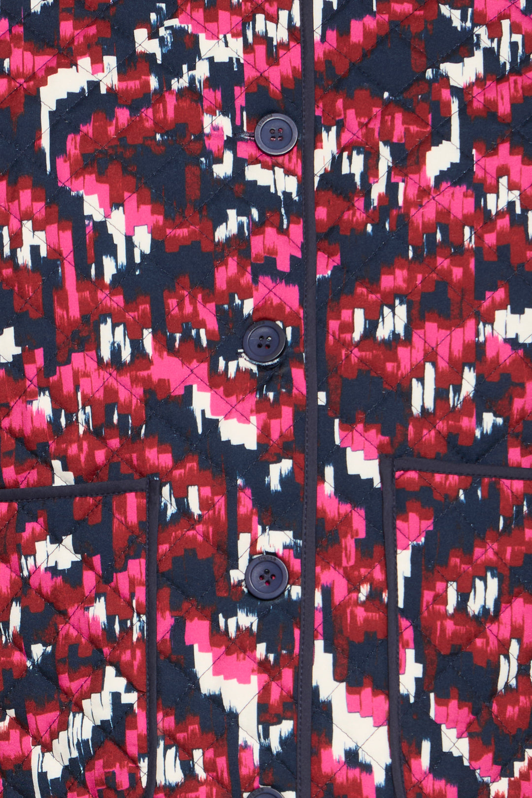 Fransa 20617085 Frclaudine Very Berry Pink Dis Boho Print Jacket