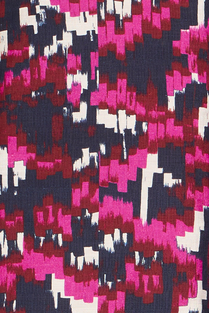 Fransa 20617394 Frariana Very Berry Pink Dis Boho Print Blouse 900005110