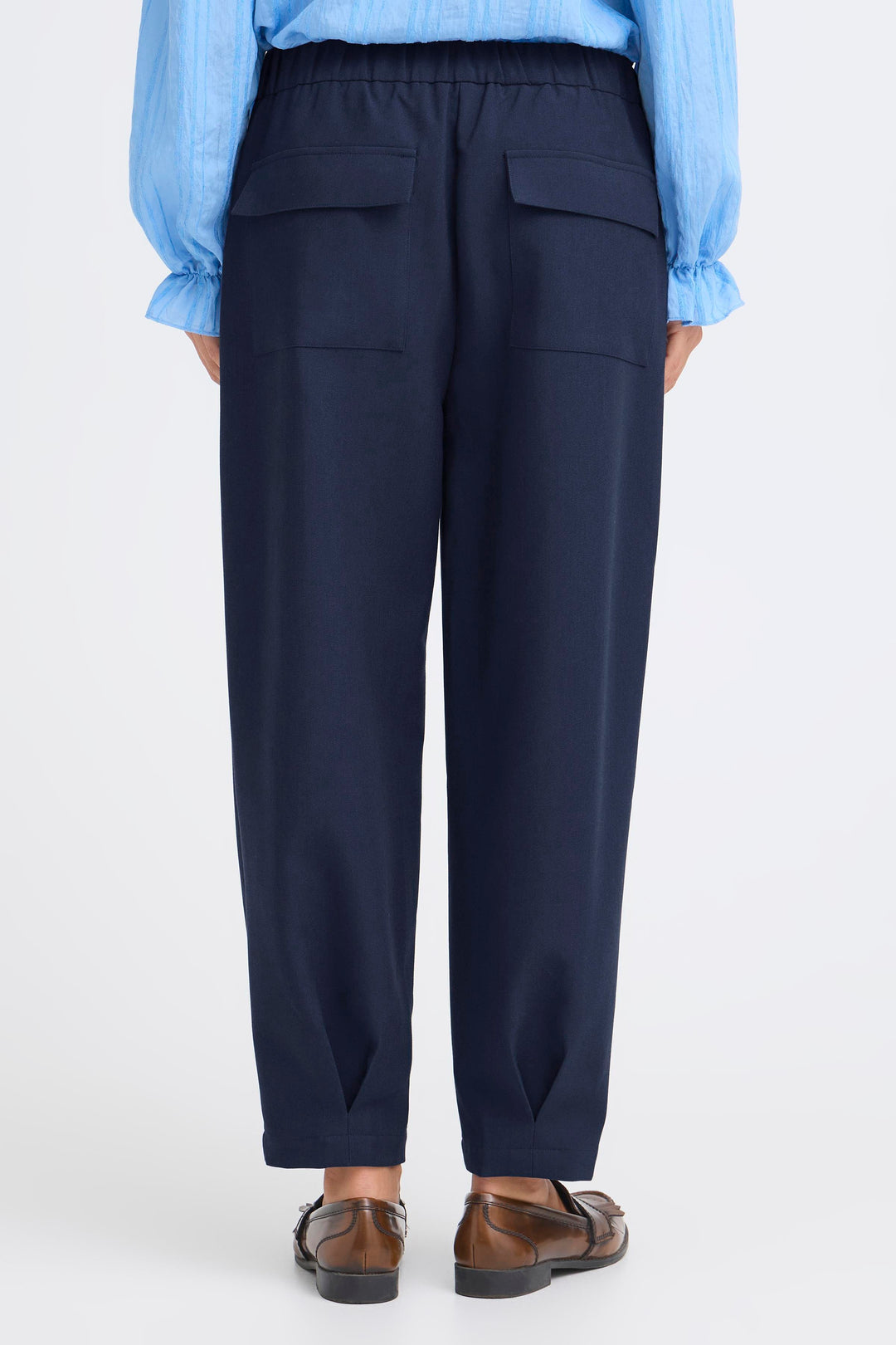 Fransa 20617449 Frabigail Navy  Trousers 1939231