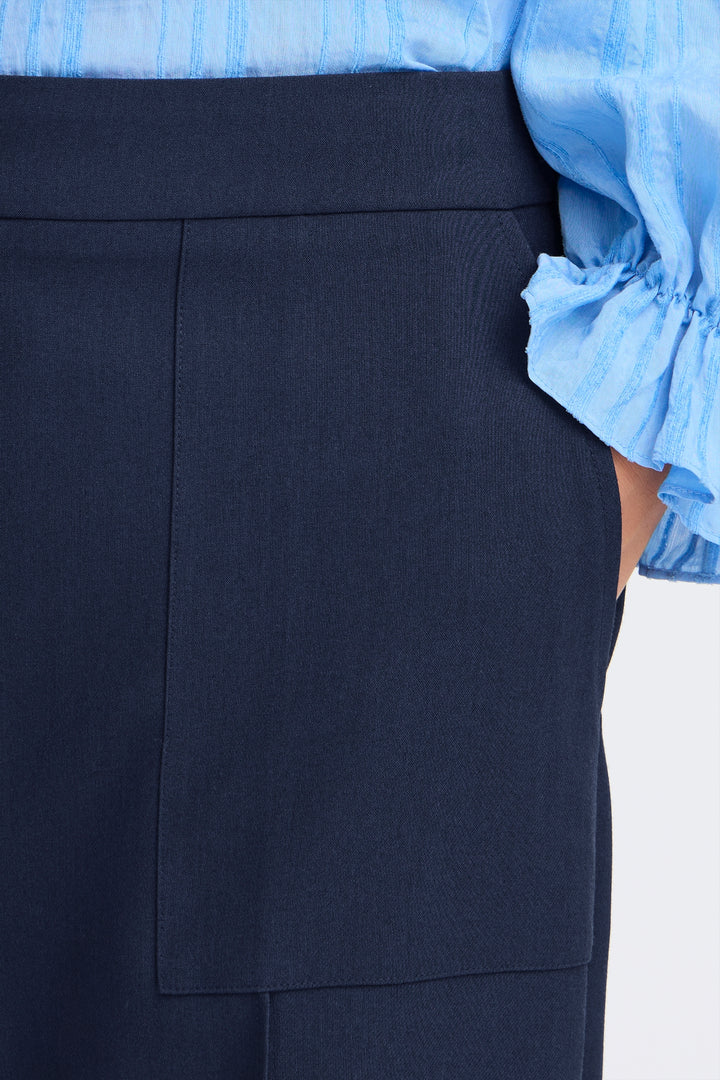 Fransa 20617449 Frabigail Navy  Trousers 1939231