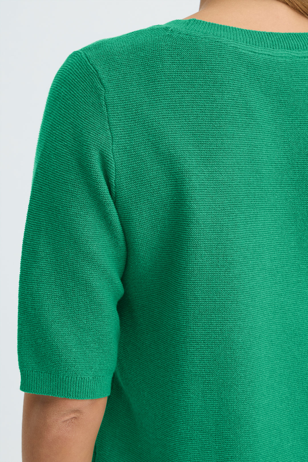 Fransa 20617472 Frsinja Bosphorus Green Short Sleeve Jumper 185633