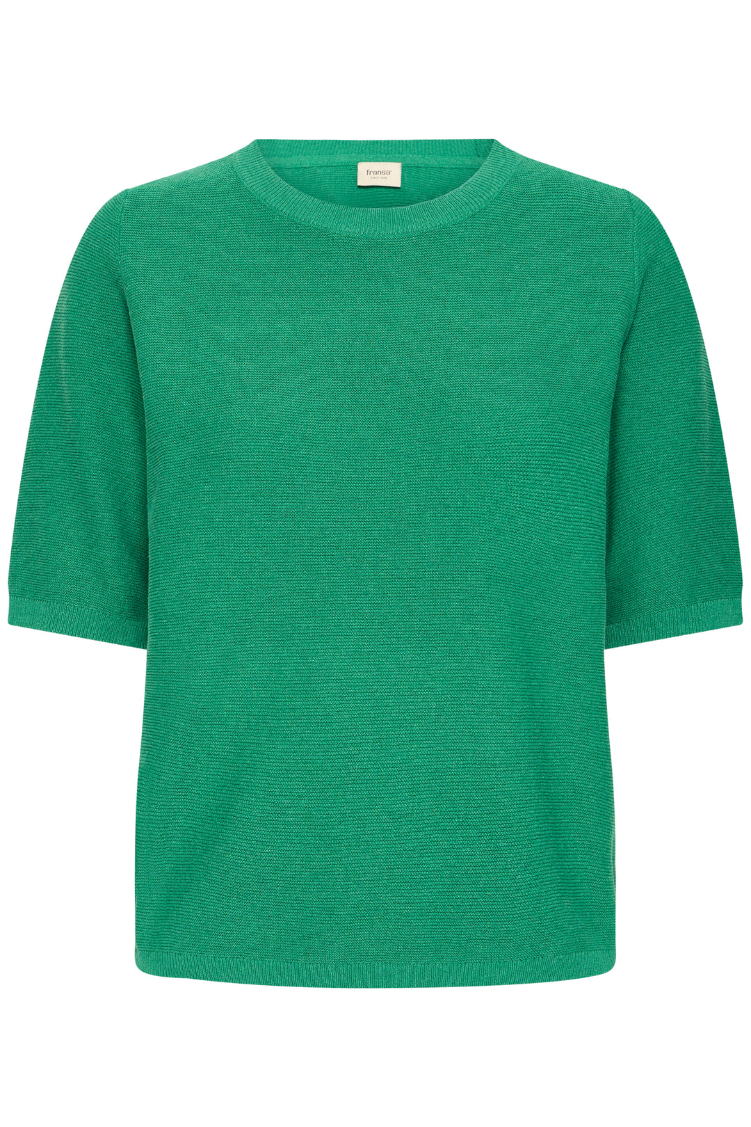 Fransa 20617472 Frsinja Bosphorus Green Short Sleeve Jumper 185633