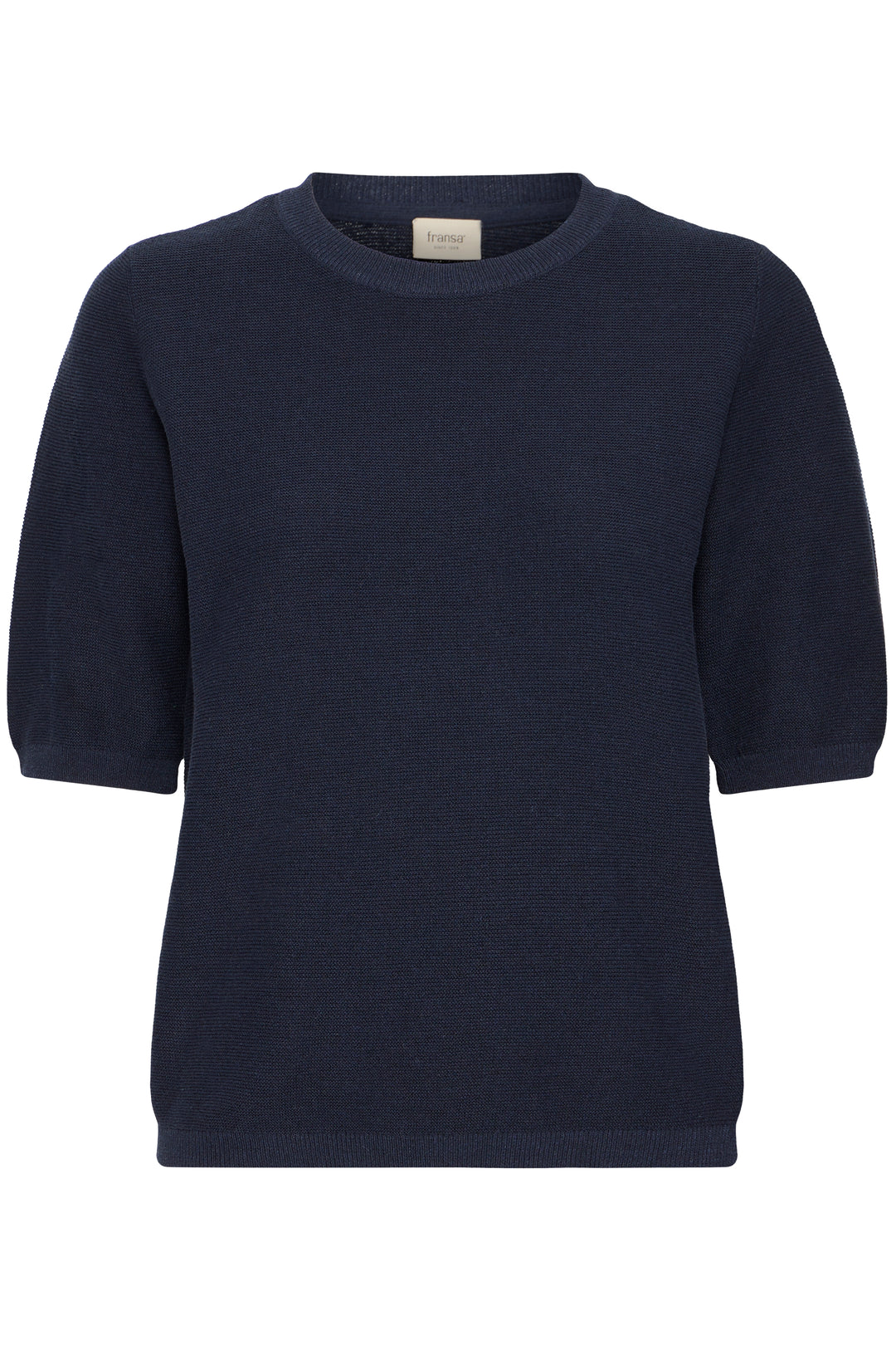 Fransa 20617472 Frsinja Navy Blazer Short Sleeve Jumper 193923