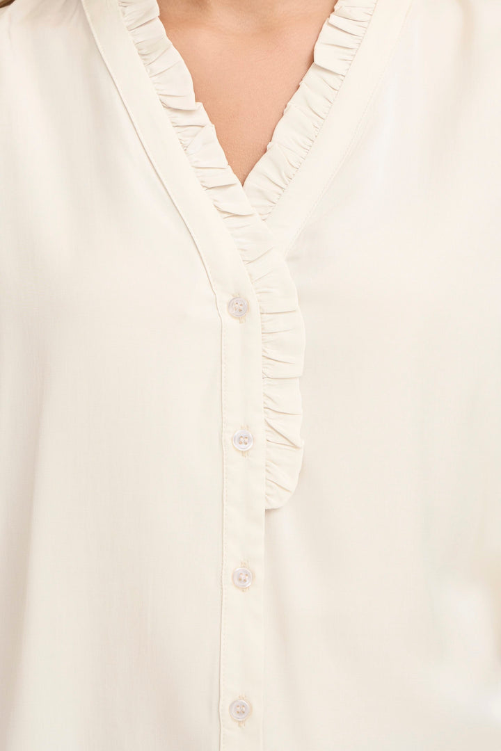 Fransa 20617524 Frdiana Whisper White Shirt 110701