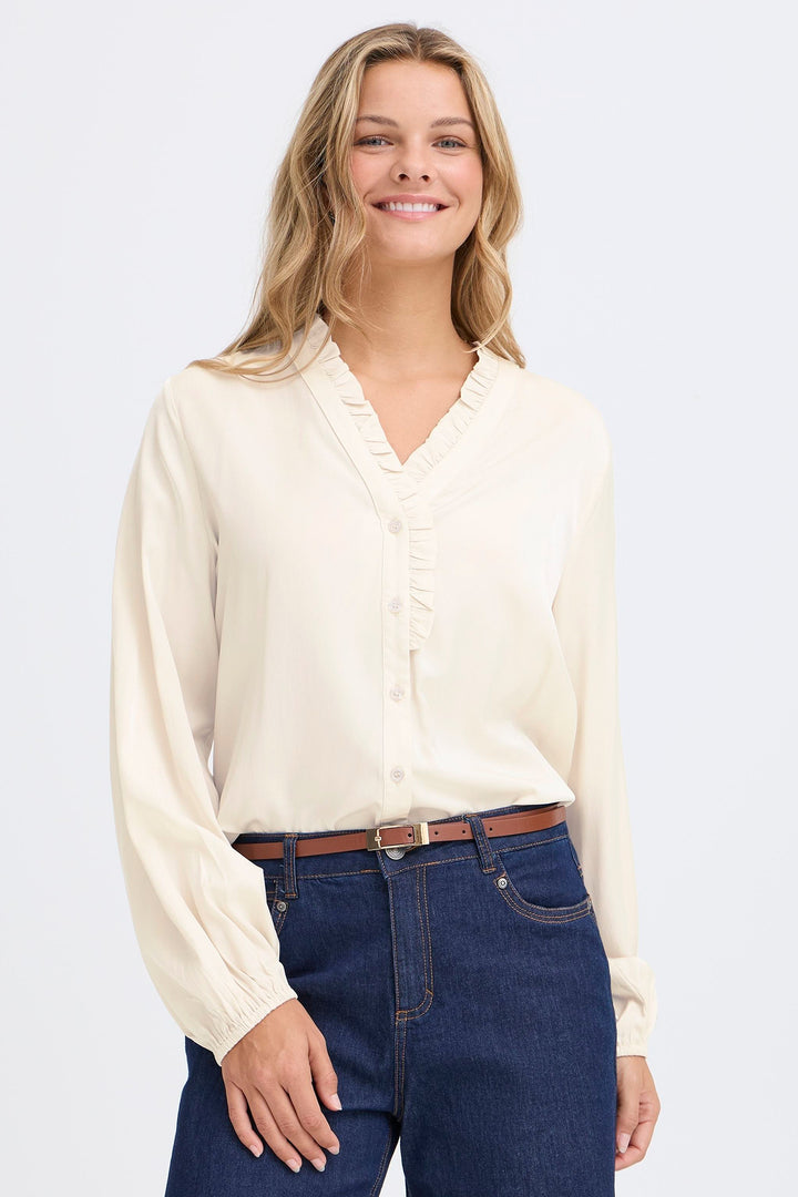 Fransa 20617524 Frdiana Whisper White Shirt 110701