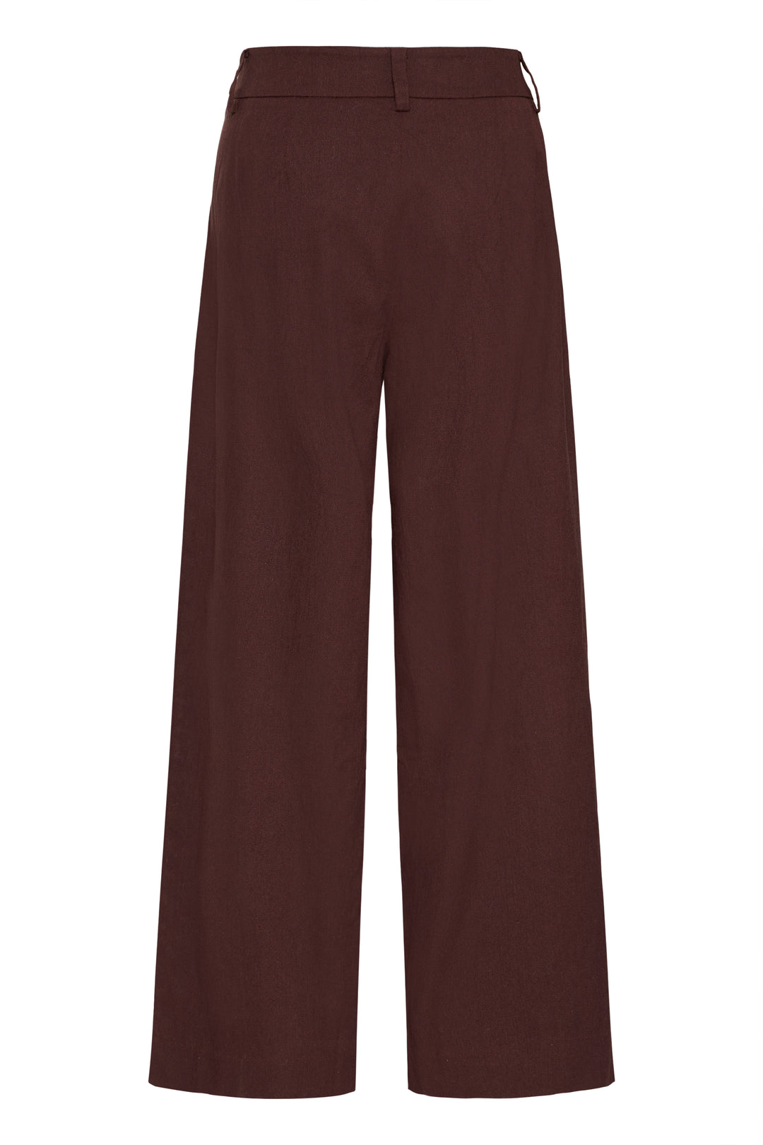 Fransa 20617618 Frvatel Chocolate Brown Wide Leg Trousers 900007299