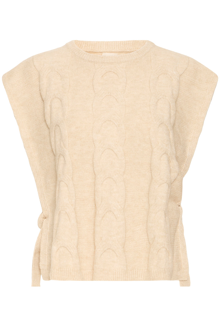 Fransa 20617640 Frcalan Oxford Tan Tabard Jumper 1513061