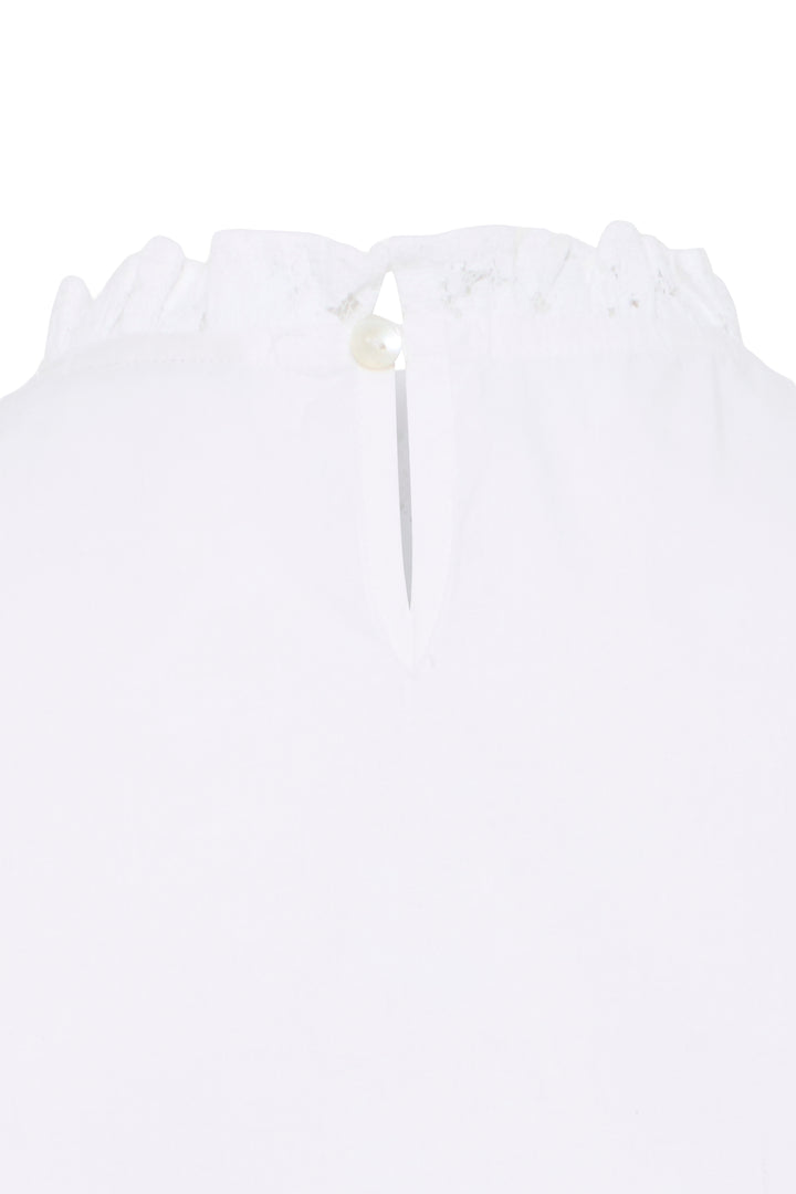 Fransa 20617652 Frsorina Blanc De Blanc White Cowl Collar 114800