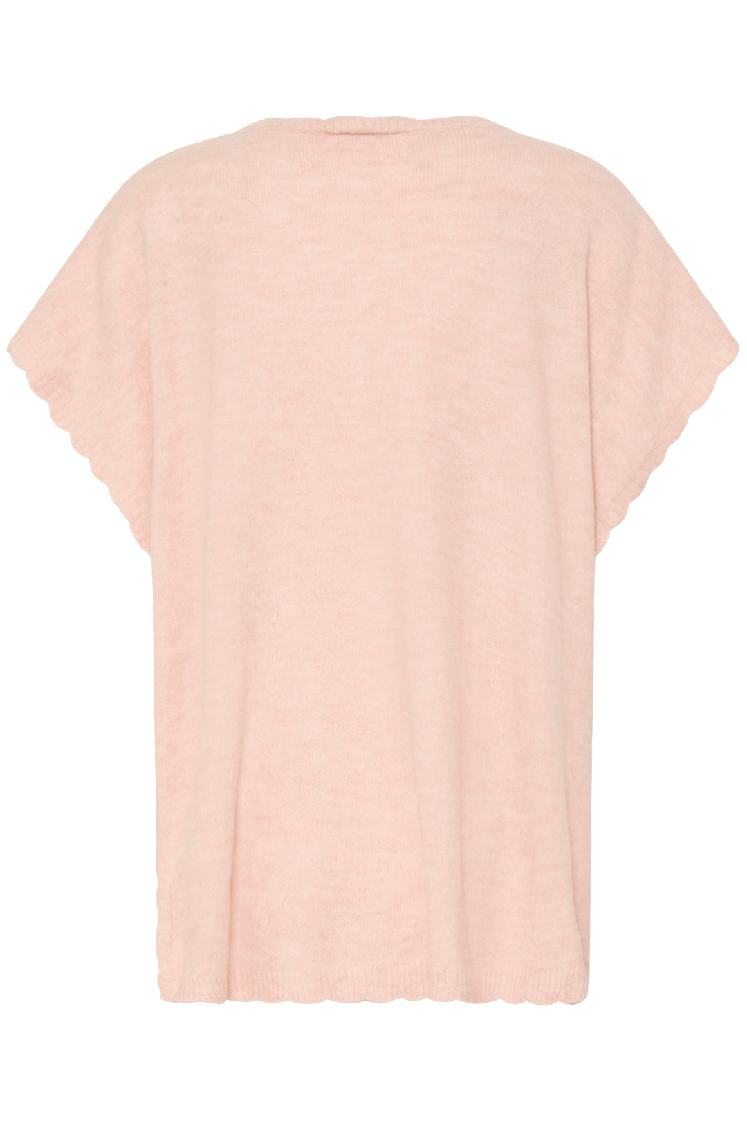 Fransa 20617676 Frelise Rose Smoke Knit Poncho 141502