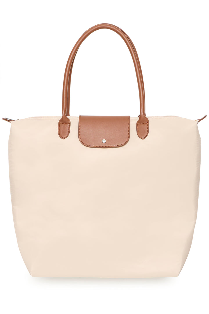 Fransa 20617783 Frtravia Oxford Tan Tote Bag 151306