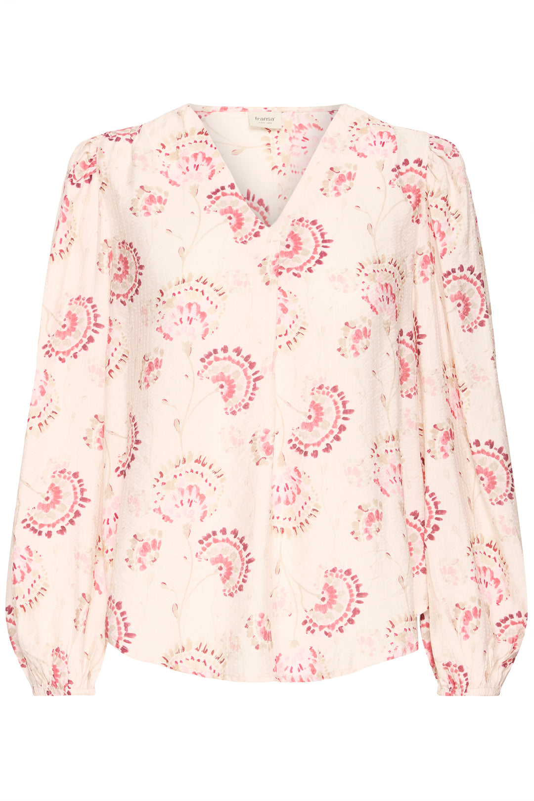 Fransa 20617836 Frkalia Orchid Pink Print Blouse 900007633