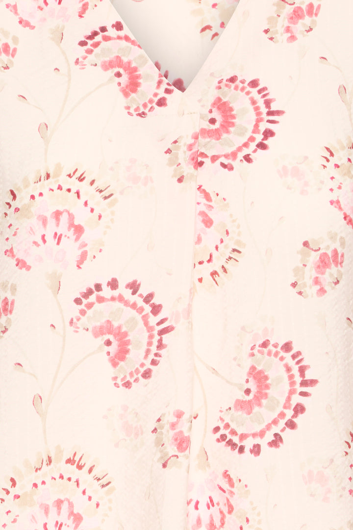 Fransa 20617836 Frkalia Orchid Pink Print Blouse 900007633