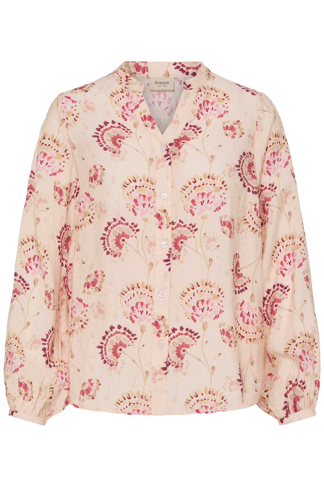 Fransa 20617837 Frkalia Orchid Pink Print Shirt 900007633
