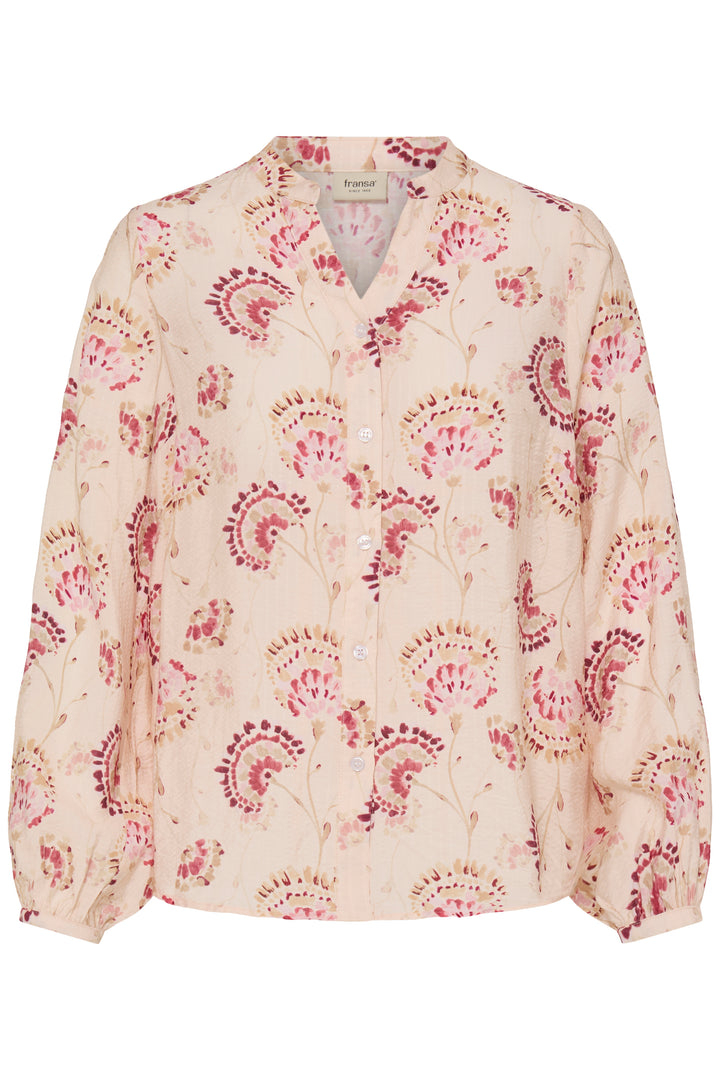 Fransa 20617837 Frkalia Orchid Pink Print Shirt 900007633