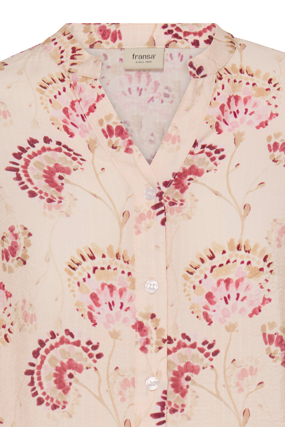 Fransa 20617837 Frkalia Orchid Pink Print Shirt 900007633