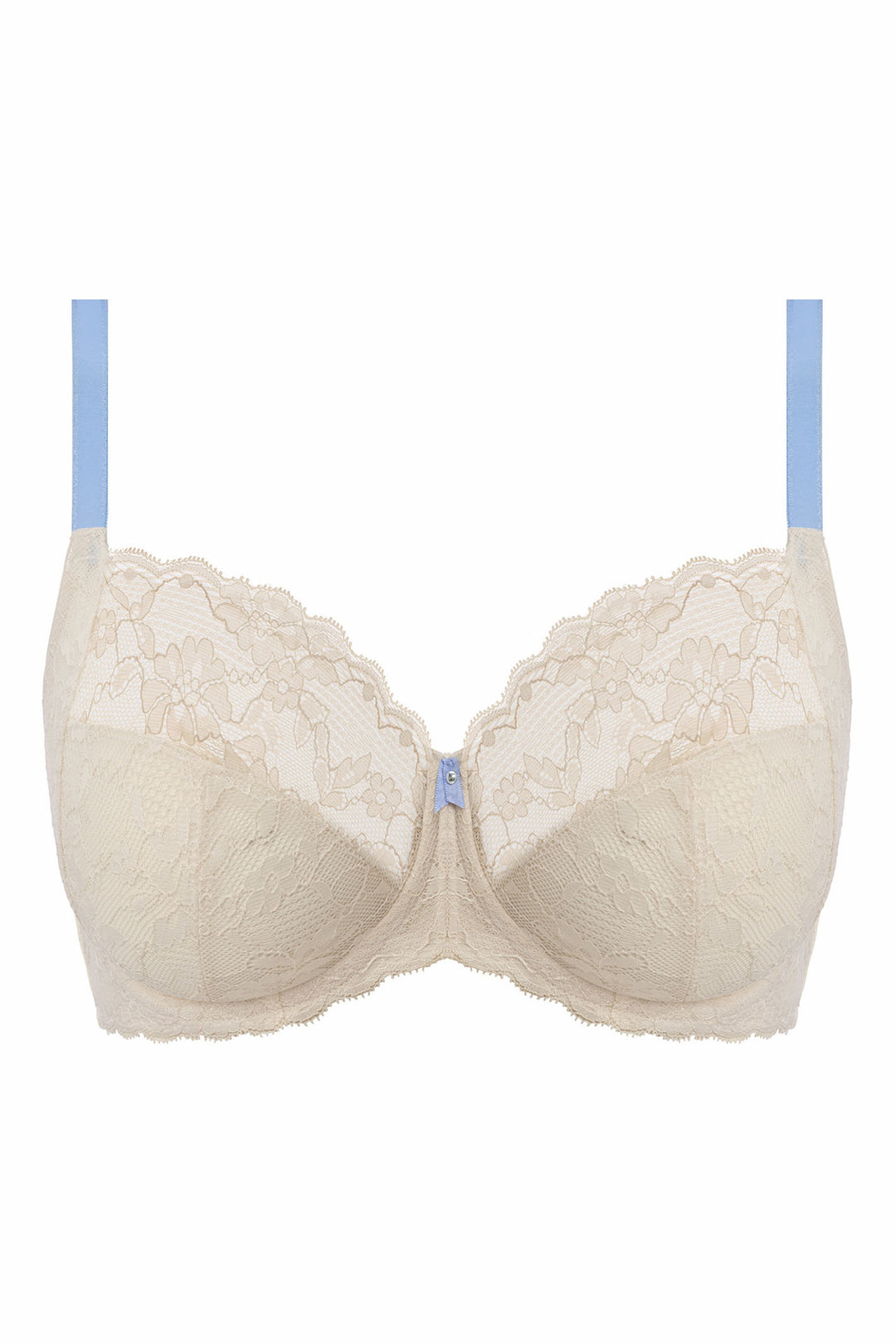 Mastercard 5451 Freya AA5451 SOU Offbeat Something Blue Cream Lace Full Cup Bra – Rouge ...