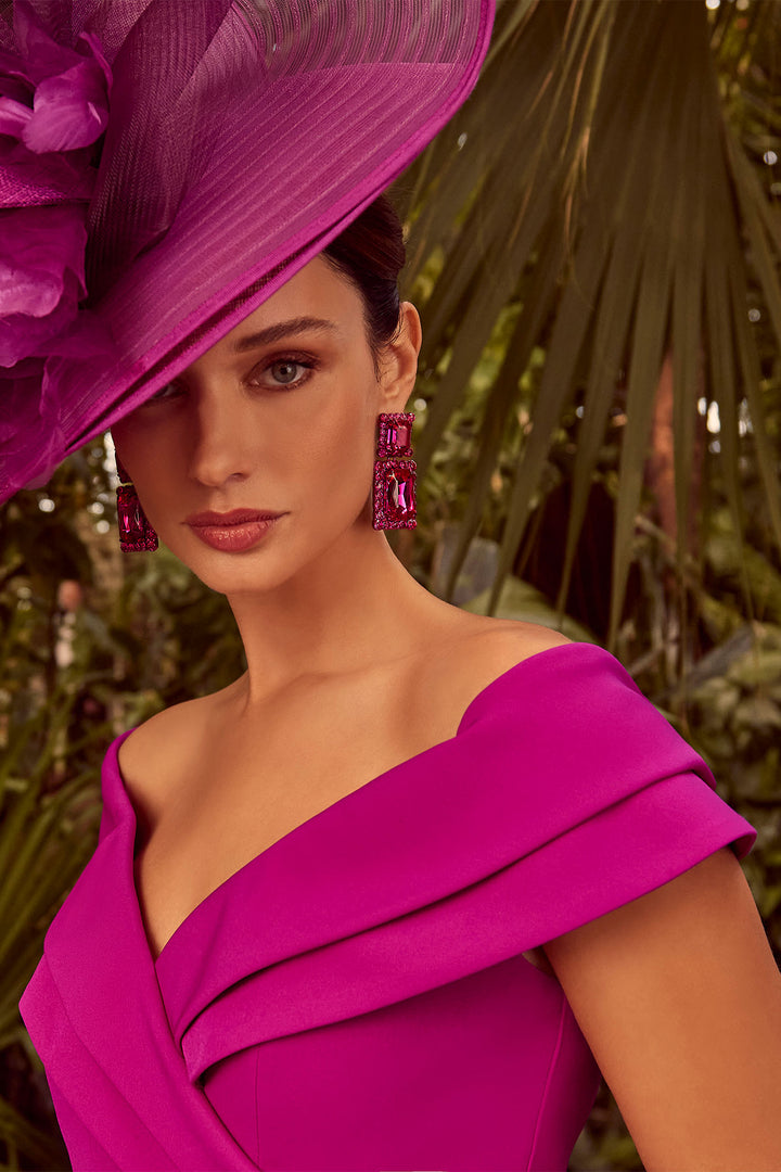 Invitations By Veni 36055 Magenta Pink Occasion Dress - Rouge Boutique Inverness