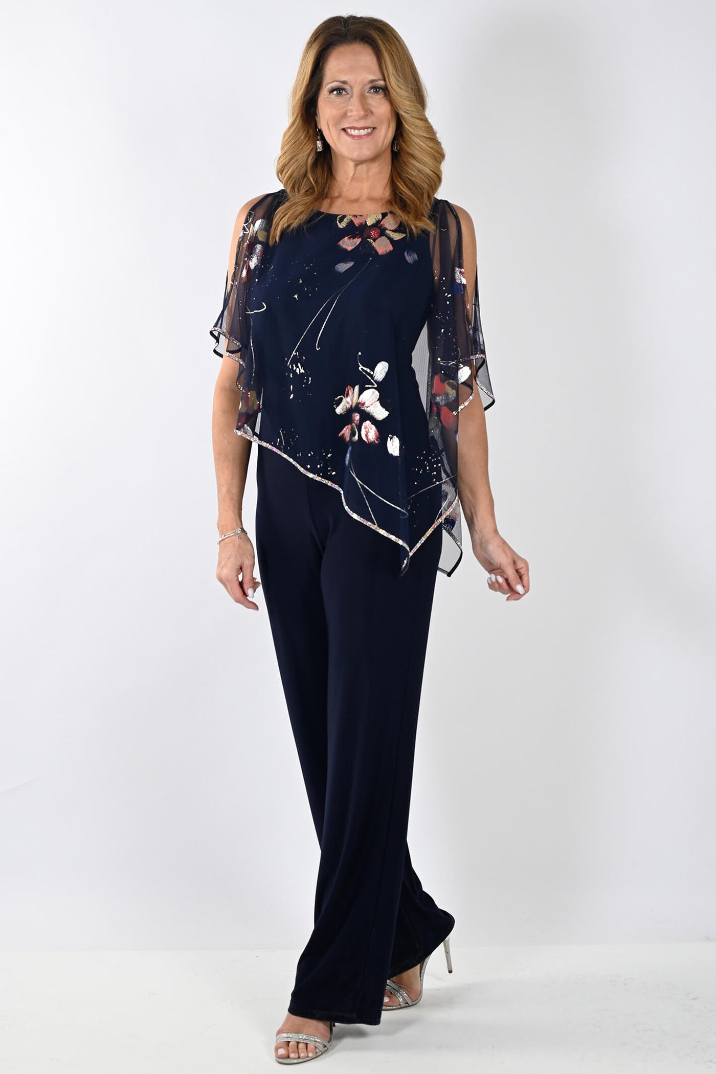 Frank lyman sales navy jumpsuit
