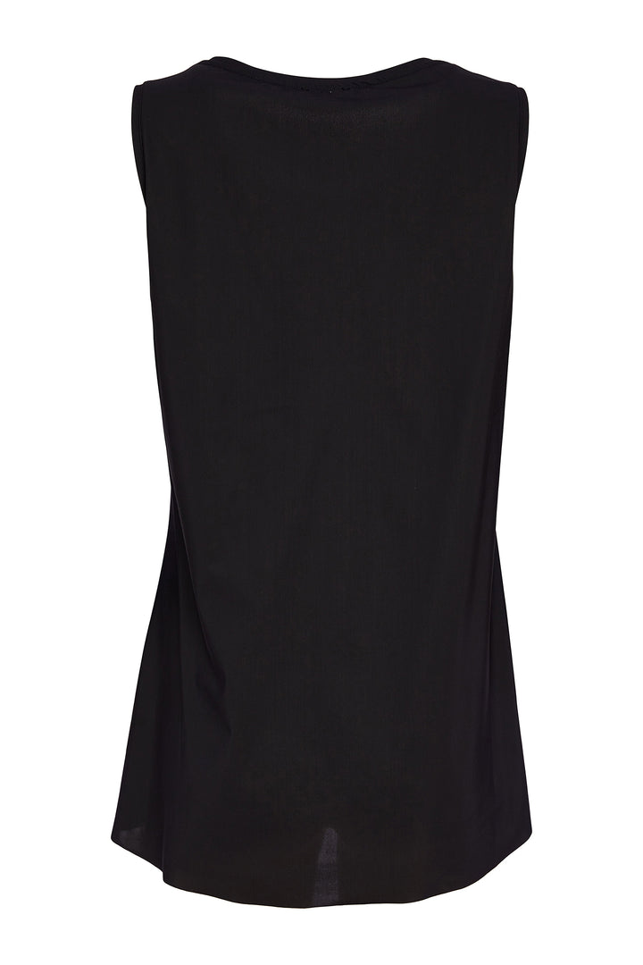 Naya NAS26103 09 Black Scooped Back Cami Top