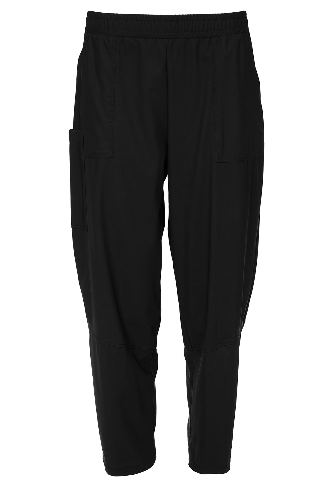 Naya NAS26109 09 Black Pull-On Slim Leg Trousers