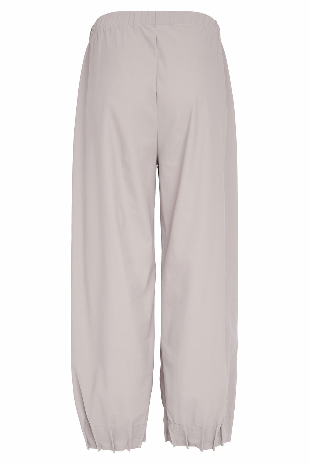 Naya NAS26230 83 Dove Grey Wide Leg Tuck Hem Trousers