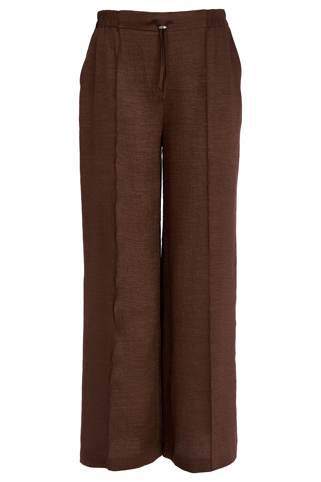 Naya NAS26240 73 Brown Wide Leg Trousers