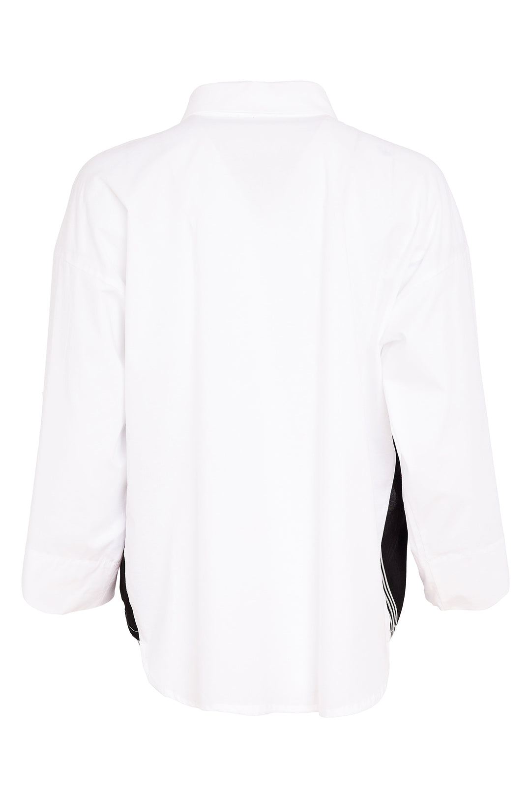 Naya NAS26256 109 White Stripe Print Shirt
