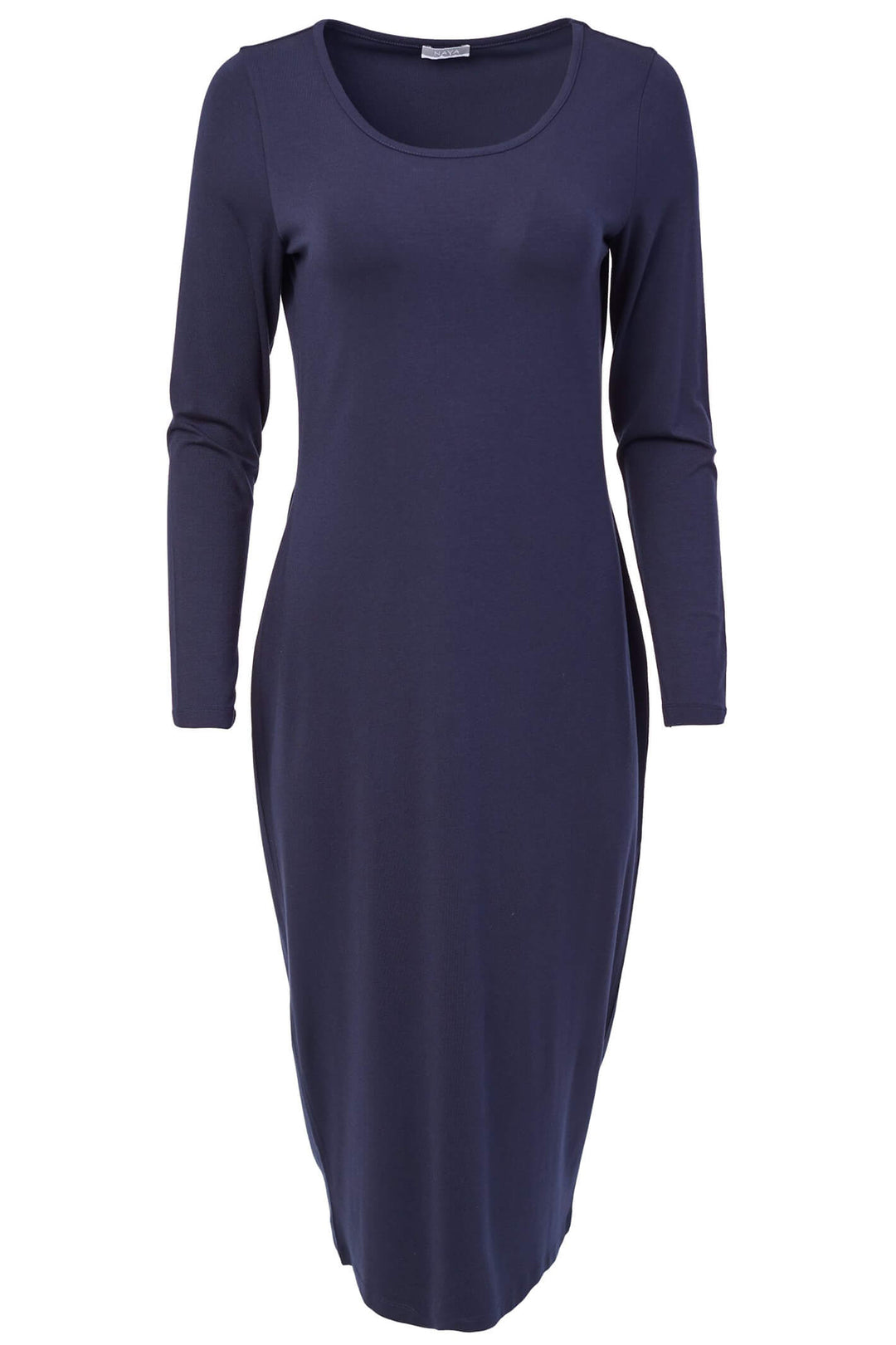 Naya NAW23109 Navy Core Sleeved Dress - Rouge Boutique